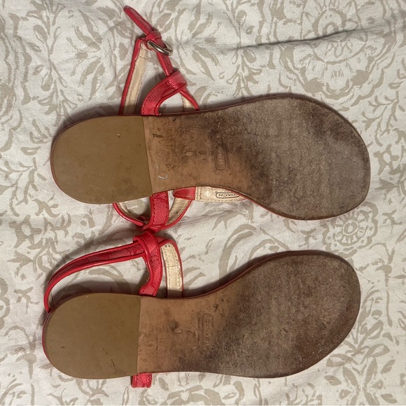 Coach Coral TStrap Women’s Sandals - Picture 5 of 8